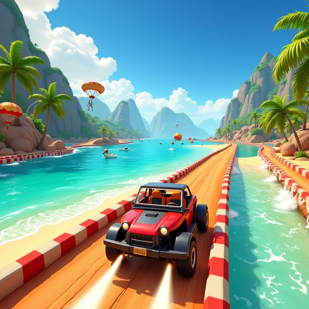 Beach Buggy Racing gameplay screenshot