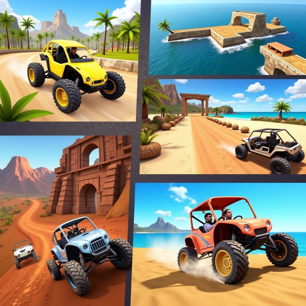 Beach Buggy Racing Mod APK Race Track