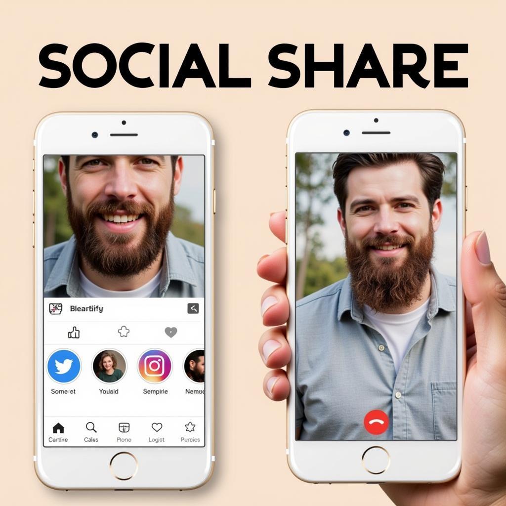 Beardify Social Sharing