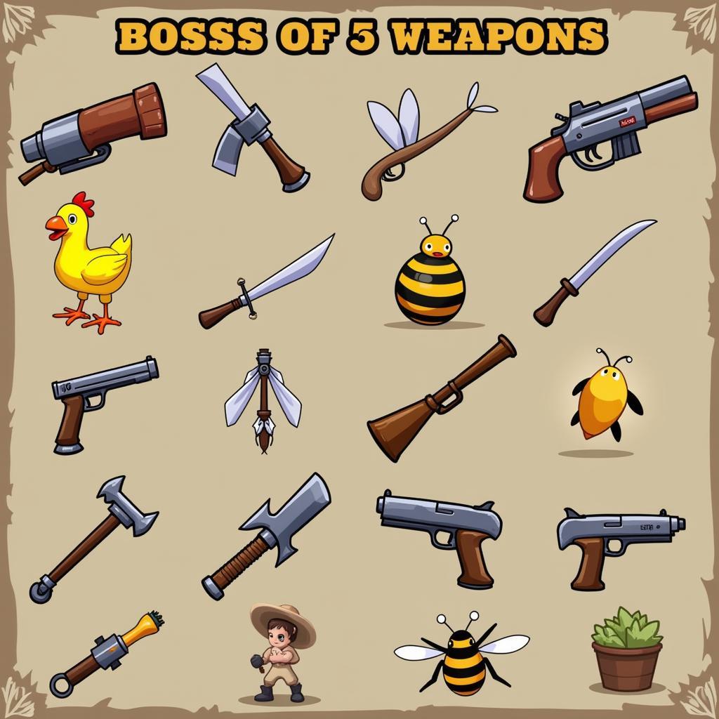 Beat the Boss 4 Mod APK Revdl Weapons