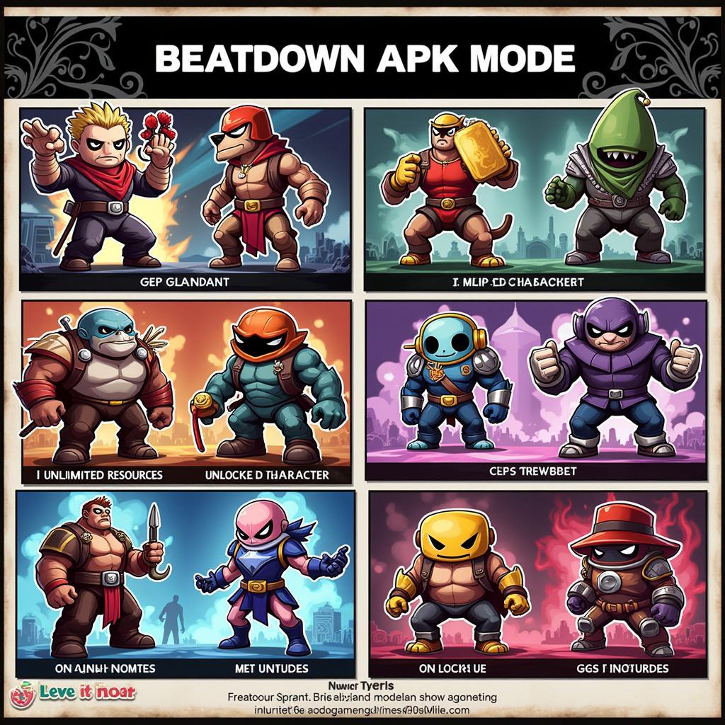 Key features of beatdown APK mode in gaming