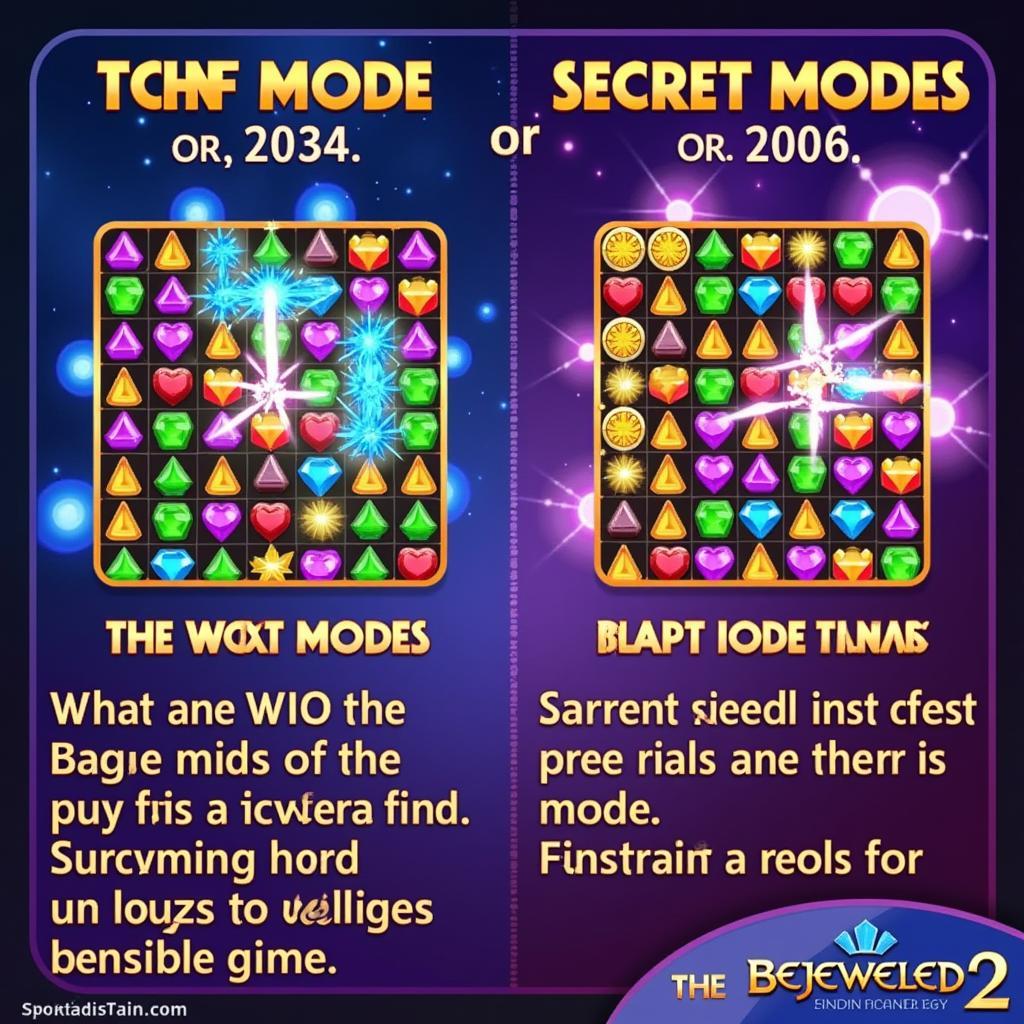 Bejeweled 2 Secret Modes Gameplay Screenshot