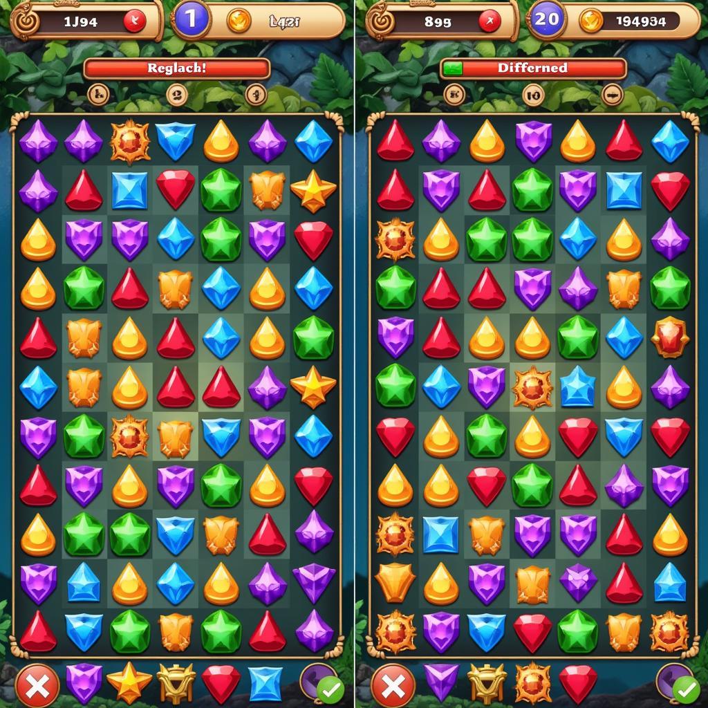 Bejeweled Legit vs. Hack