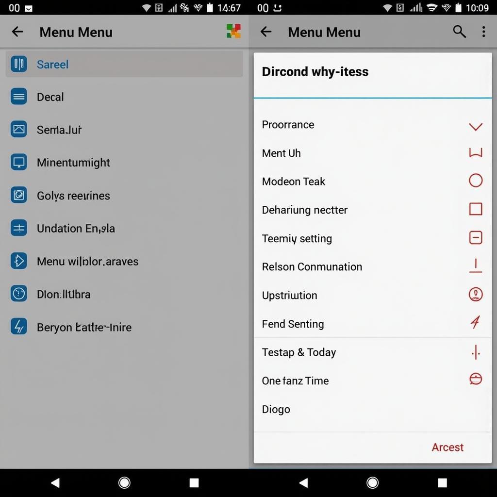 Belain MCPE 2 APK Menu Navigation