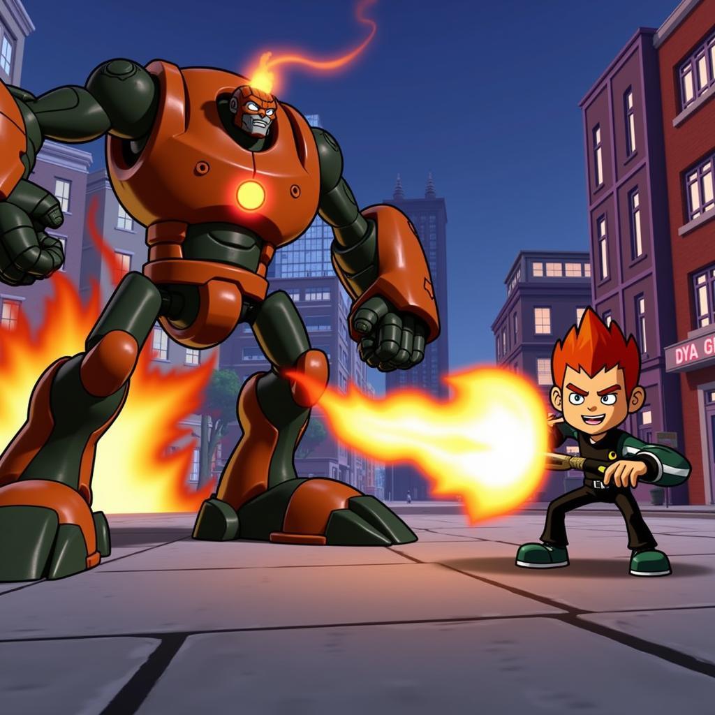 Ben 10 Undertown Gameplay Screenshot