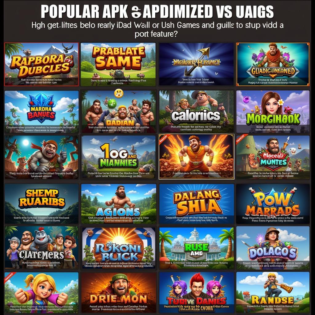 Top APK games available for iPad