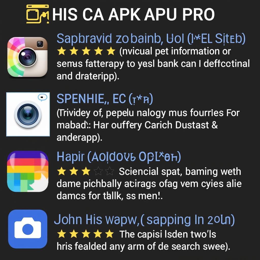 Best Camera APK Pro Apps