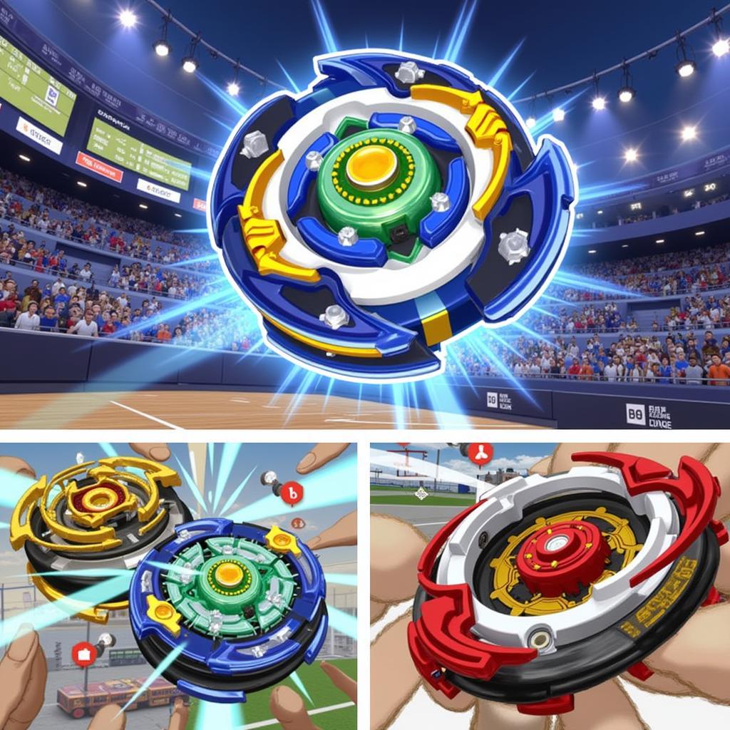 Beyblade Super Tournament Battle gameplay screenshot