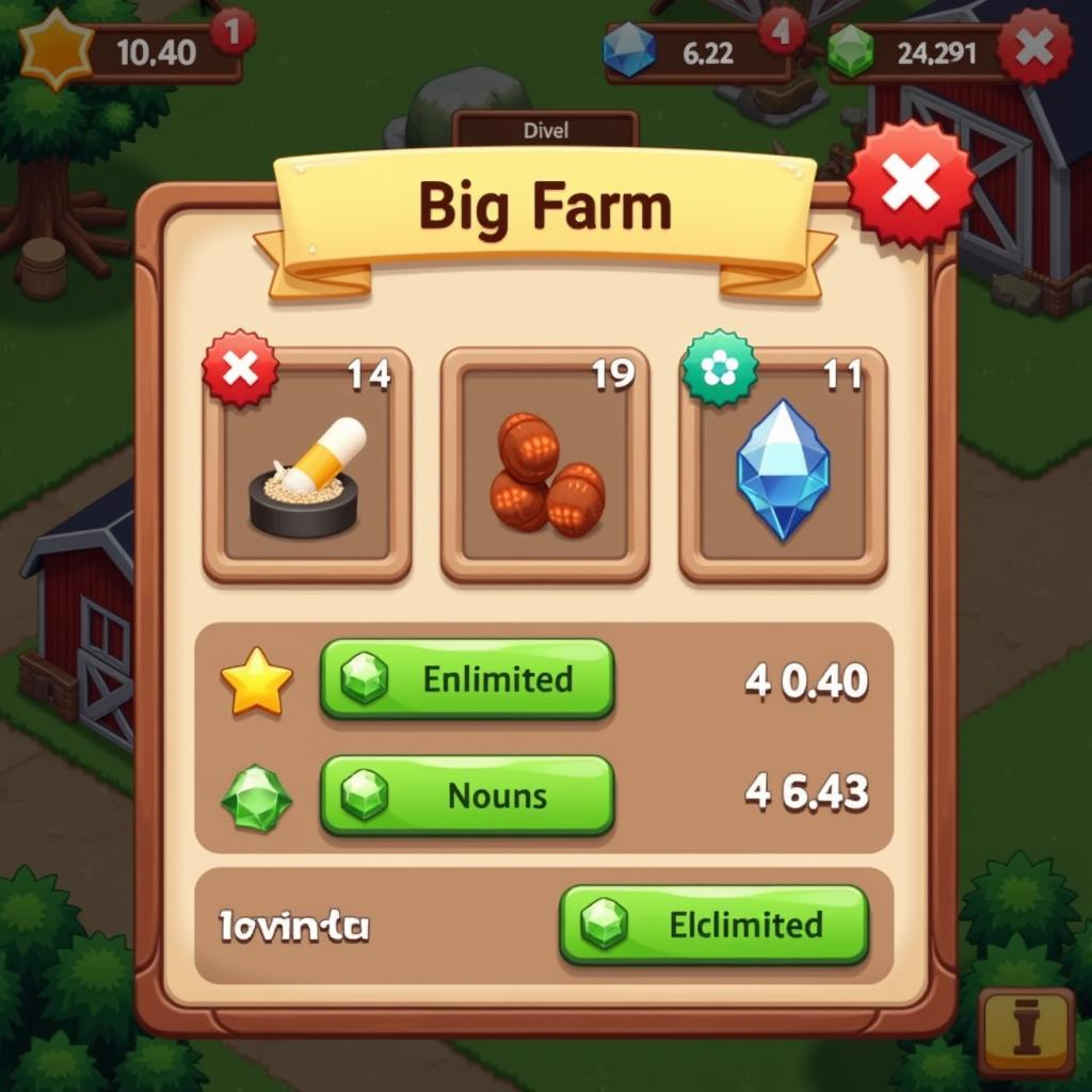 Big Farm Mod APK Unlimited Resources