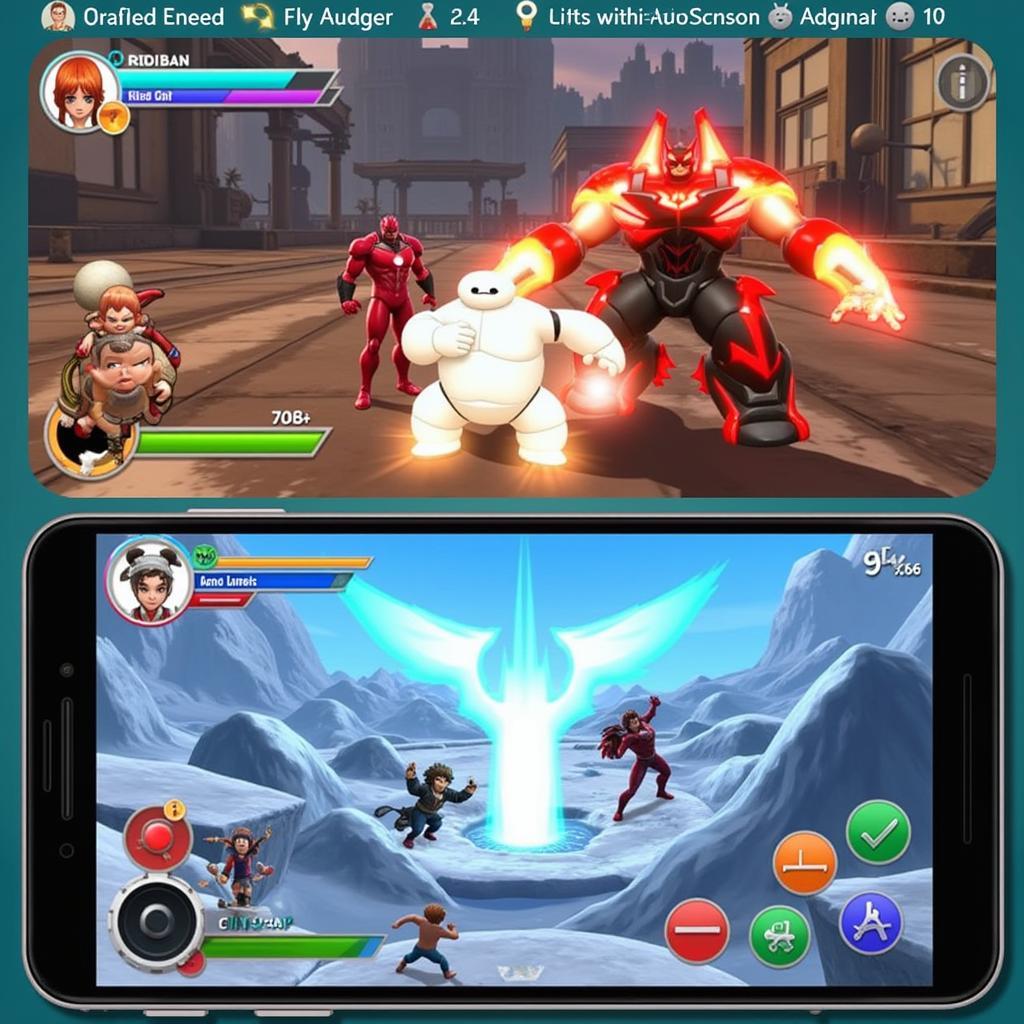 Big Hero 6 Mod APK Gameplay Screenshot