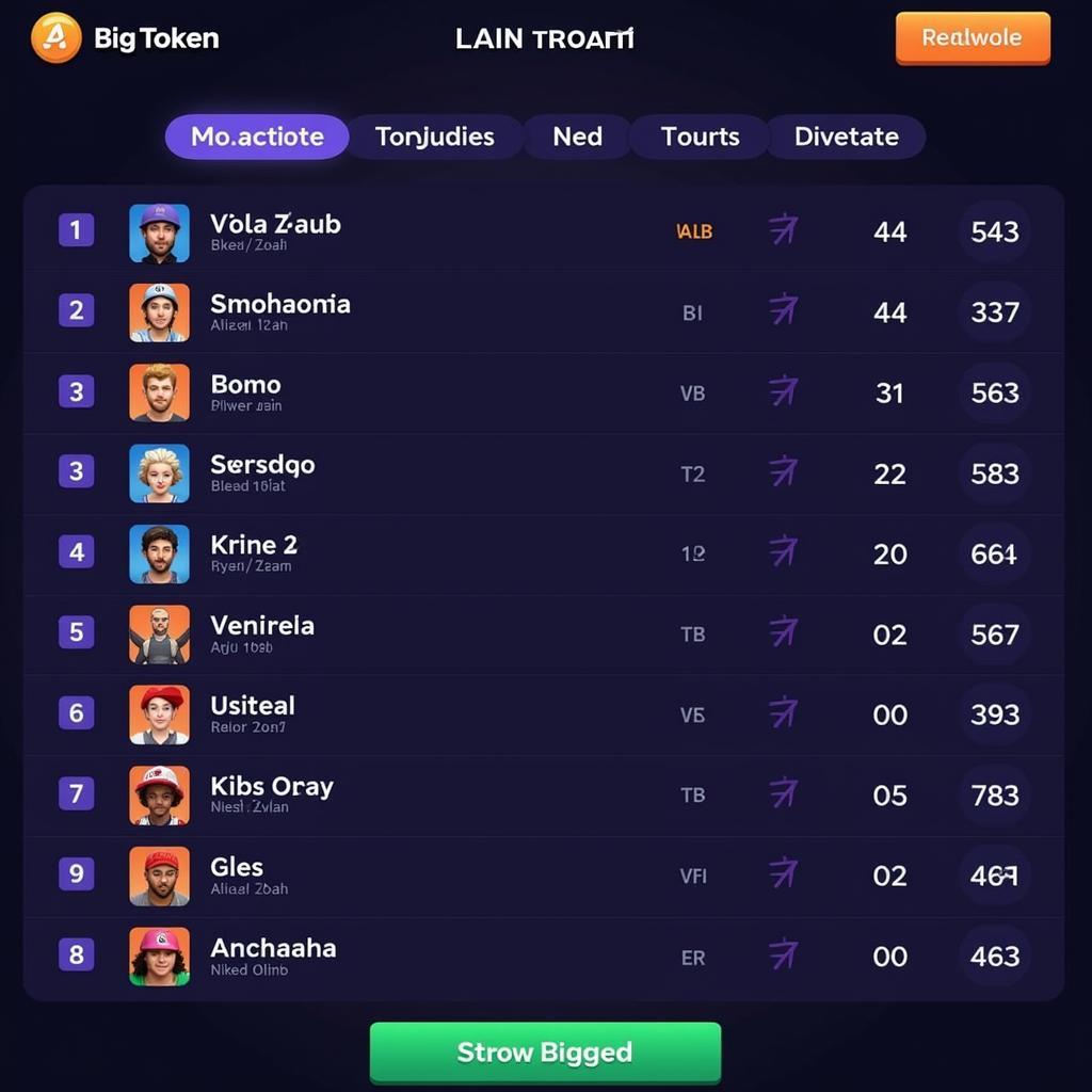 Big Token Pure APK Leaderboard