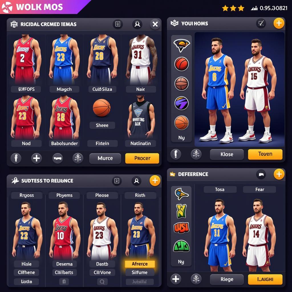 Big Win Basketball APK Team Customization Options