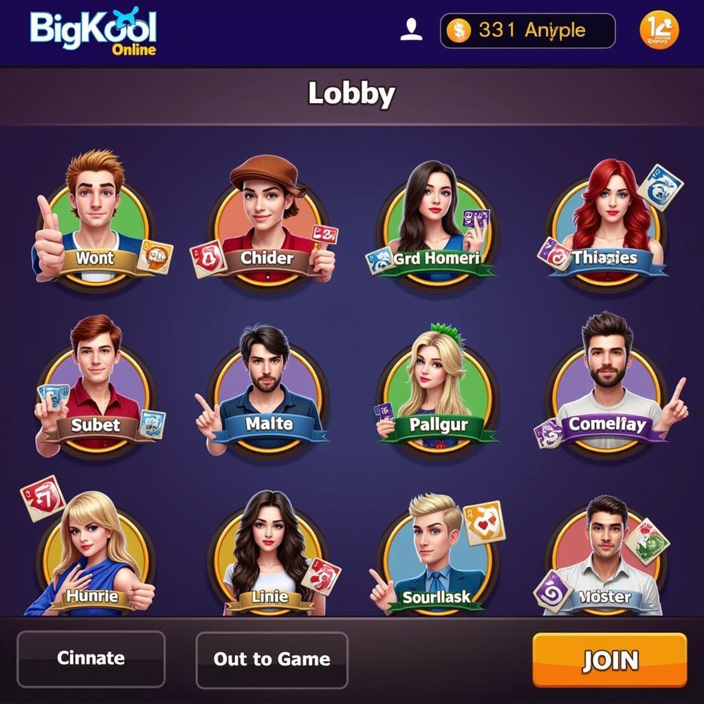 BigKool Online APK Game Lobby