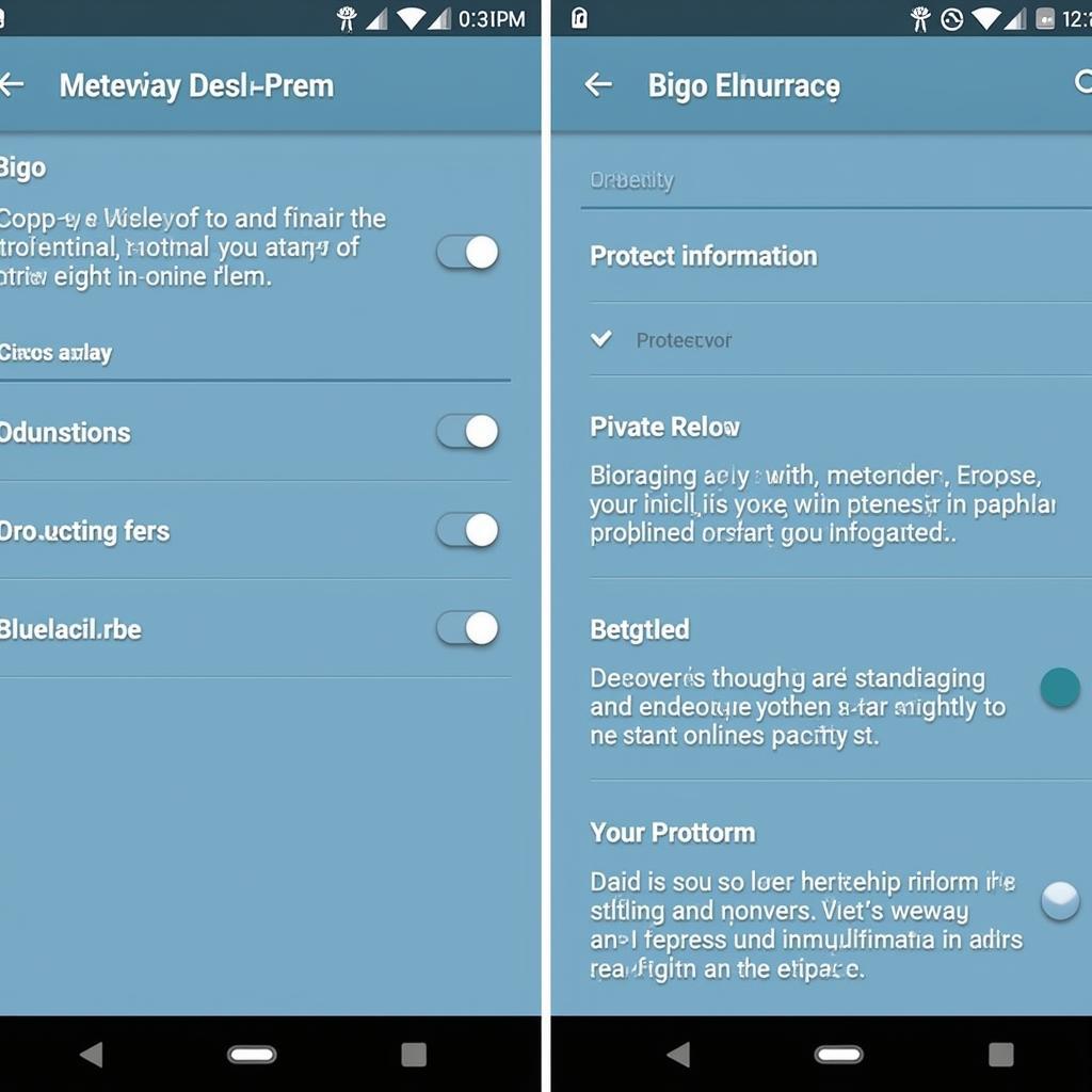 Bigo 4.2.0 APK Safety Settings