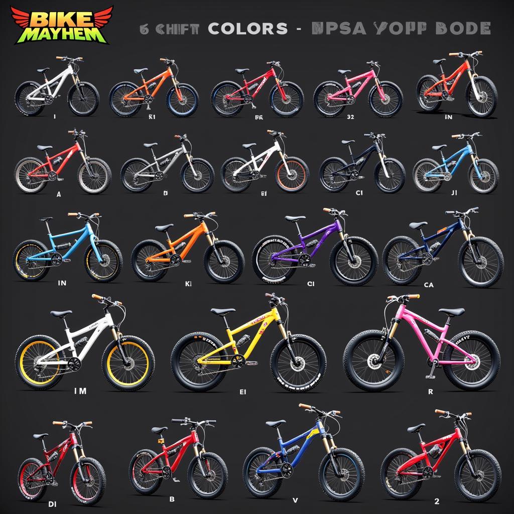 Bike Mayhem Bike Customization