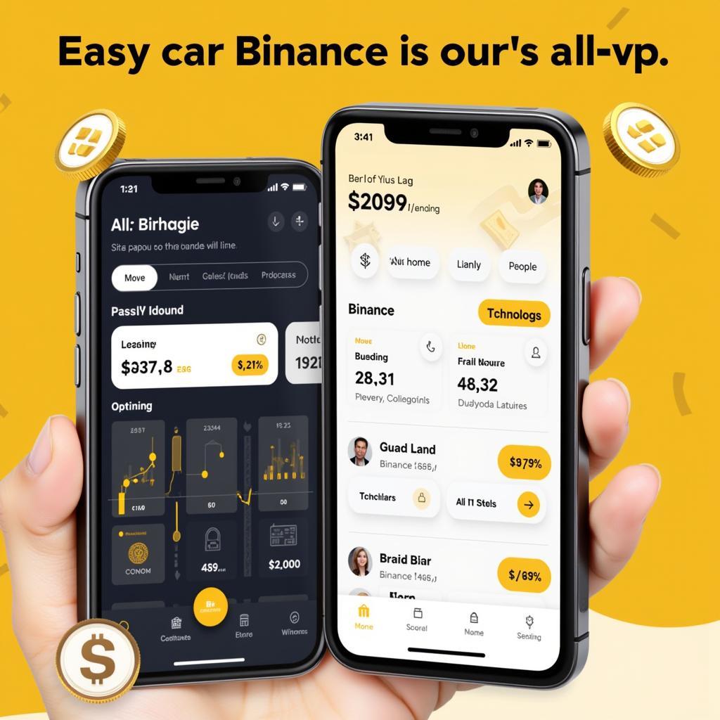 Binance App Interface