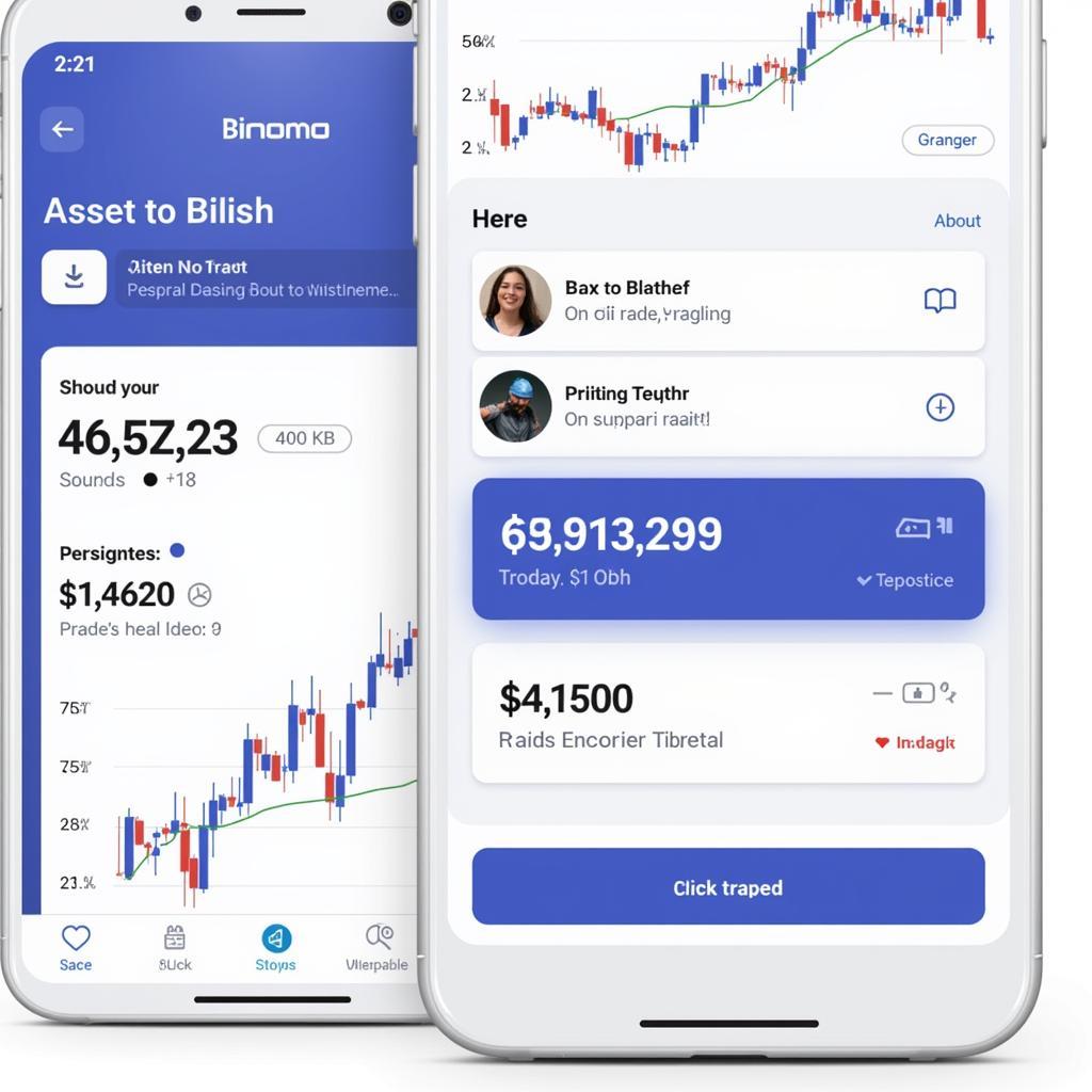 Binomo App Interface