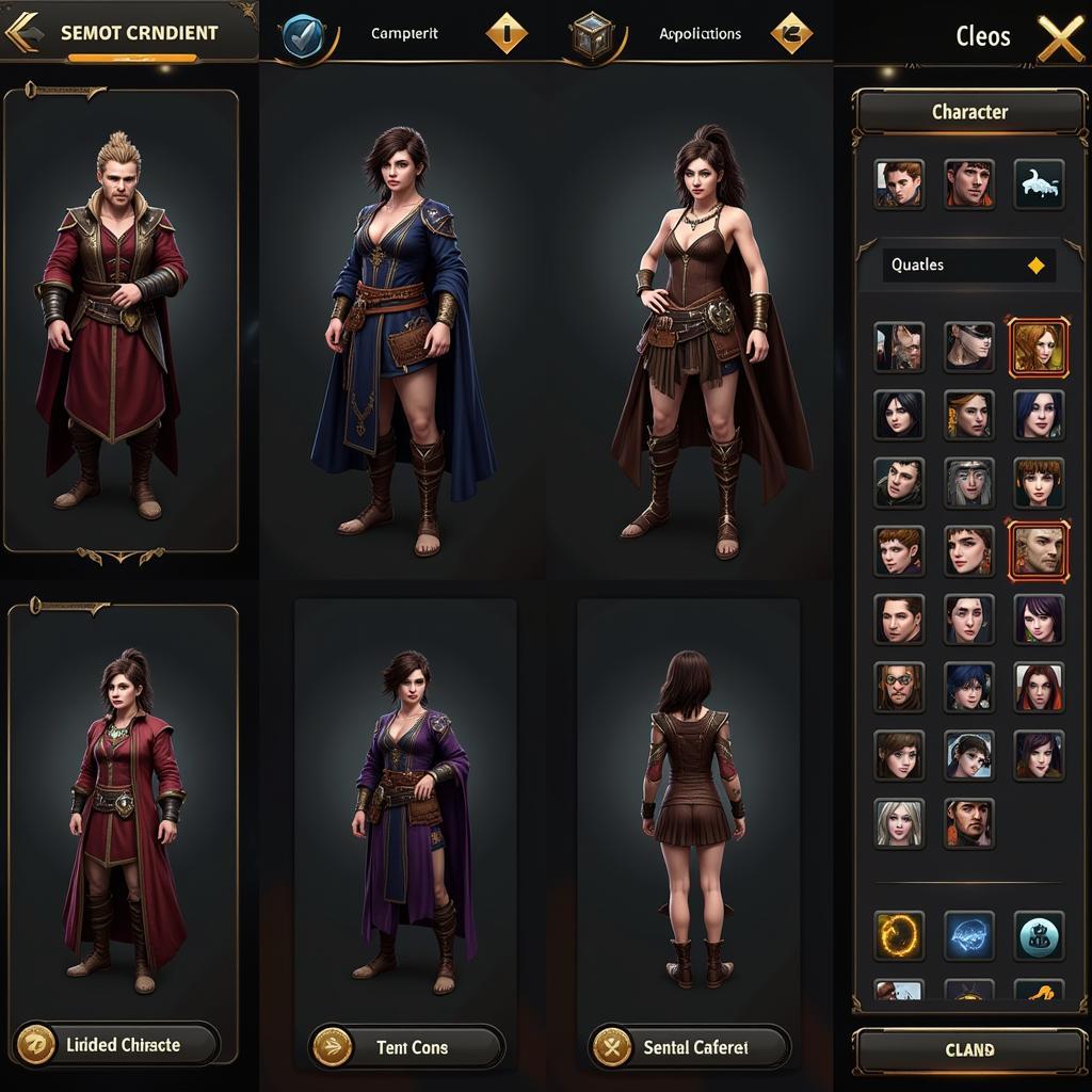 Black Desert Mobile Character Creation