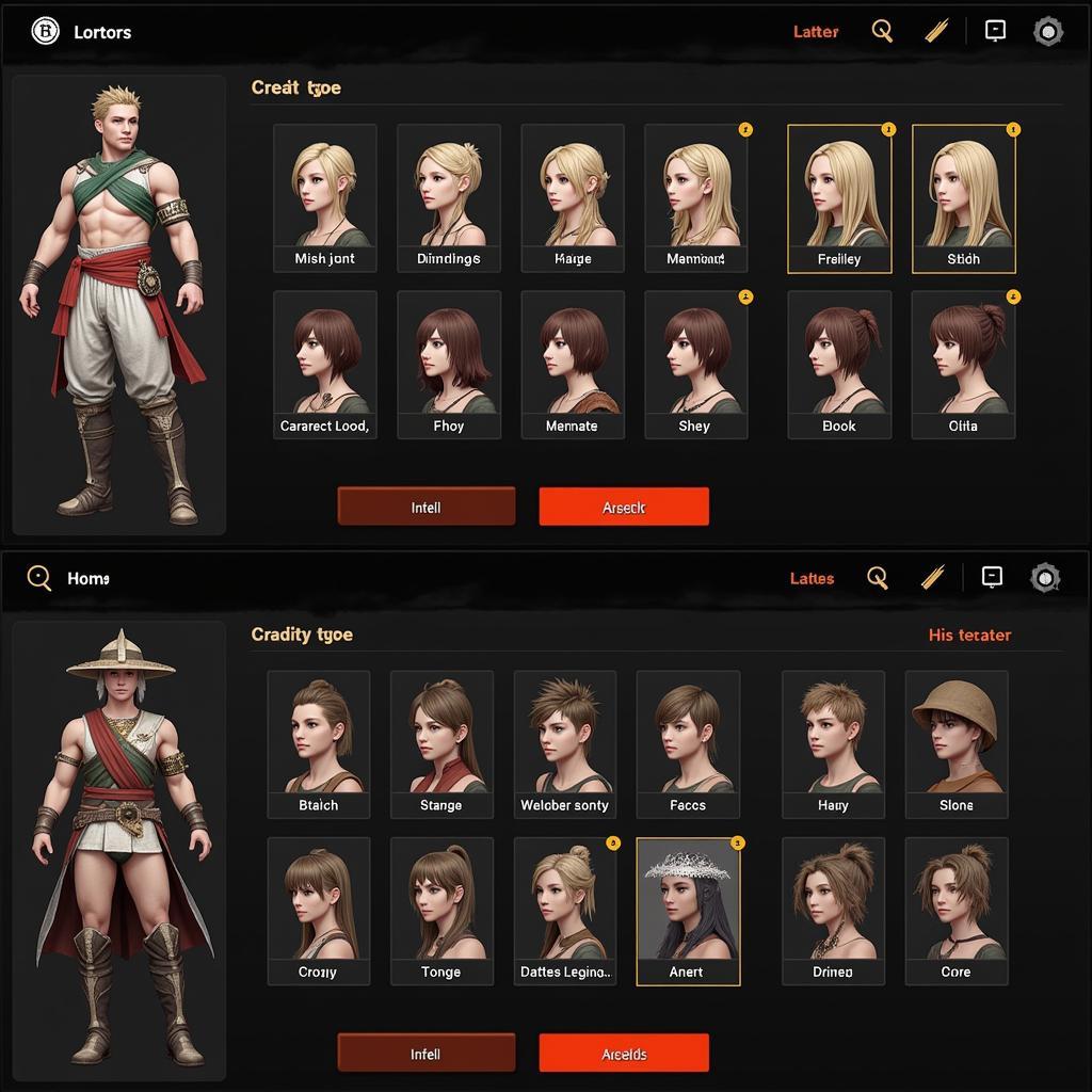 Black Desert Mobile Character Customization