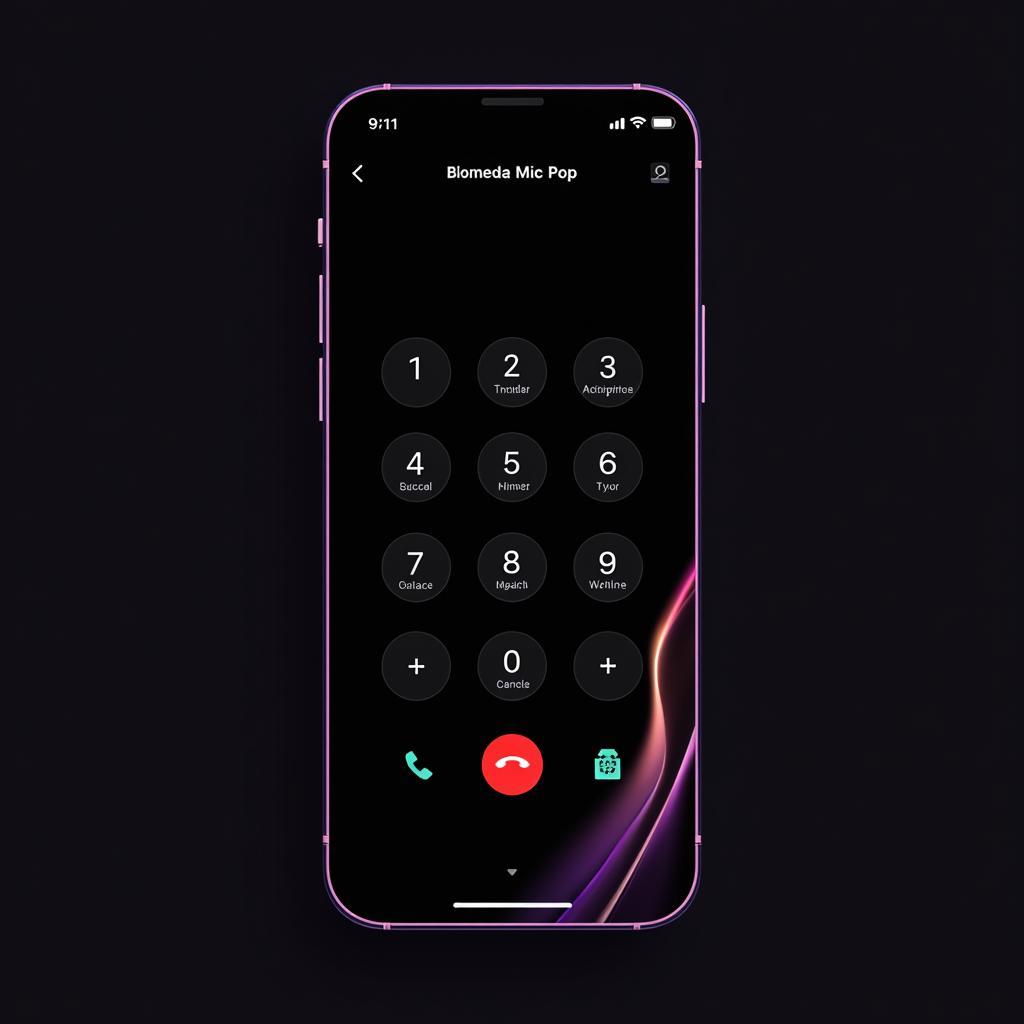 ExDialer Black Pop Theme Preview