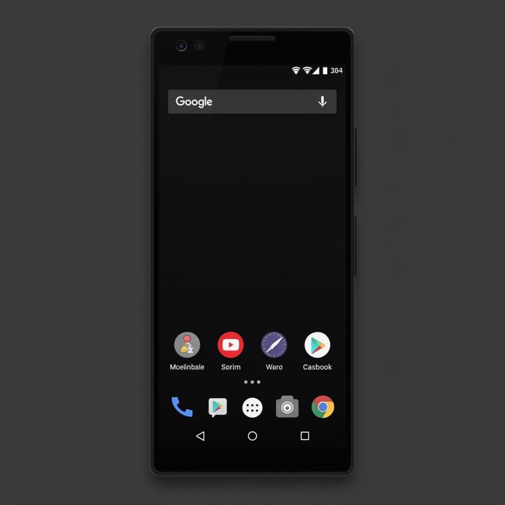 Black Silver Theme Xperia App Drawer