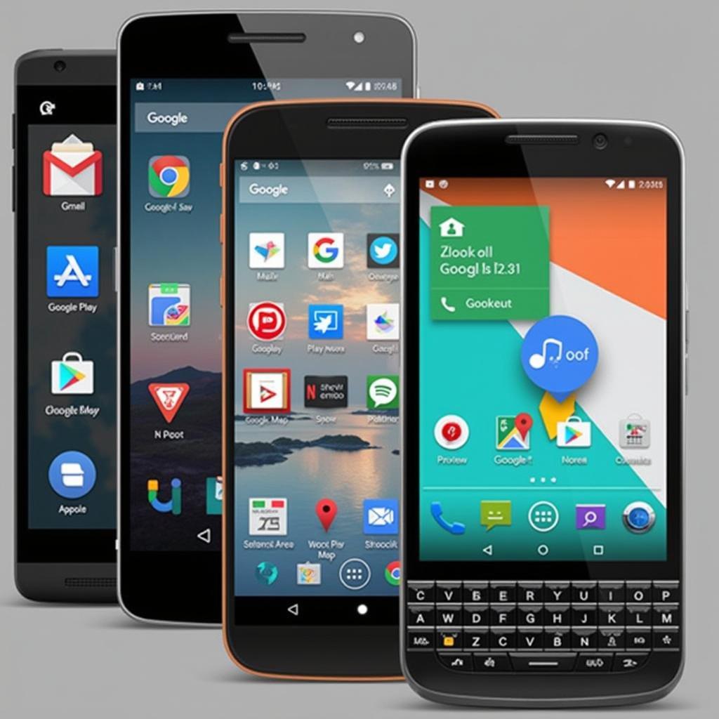 Blackberry Google Apps