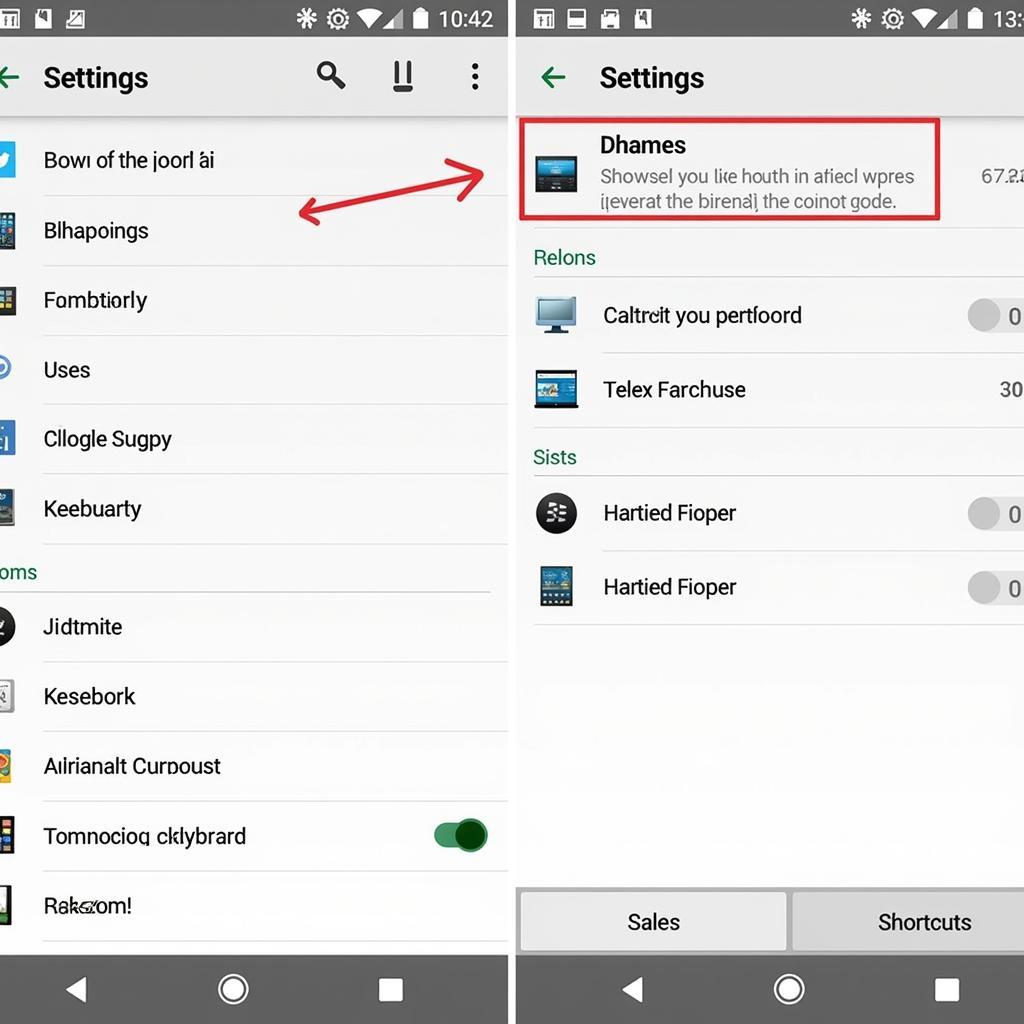 Blackberry Keyboard Telex APK Settings