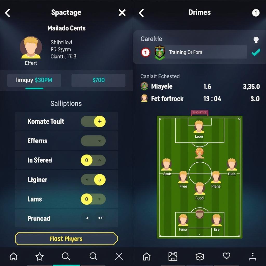 Blackgame Manager APK Gameplay Screenshot