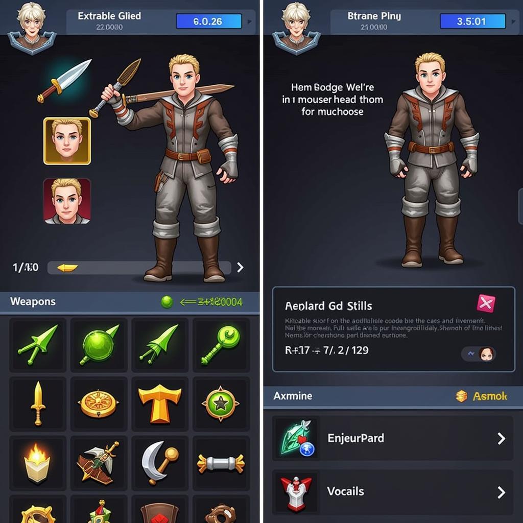 Bladebound 2.2.1 Mod APK Character Customization