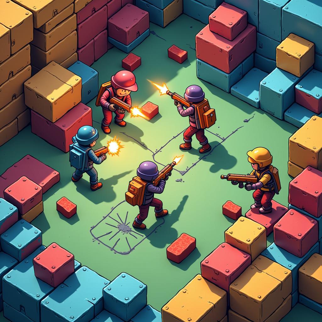 Block Strike gameplay screenshot