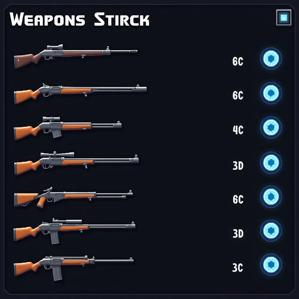 Block Strike Weapon Selection