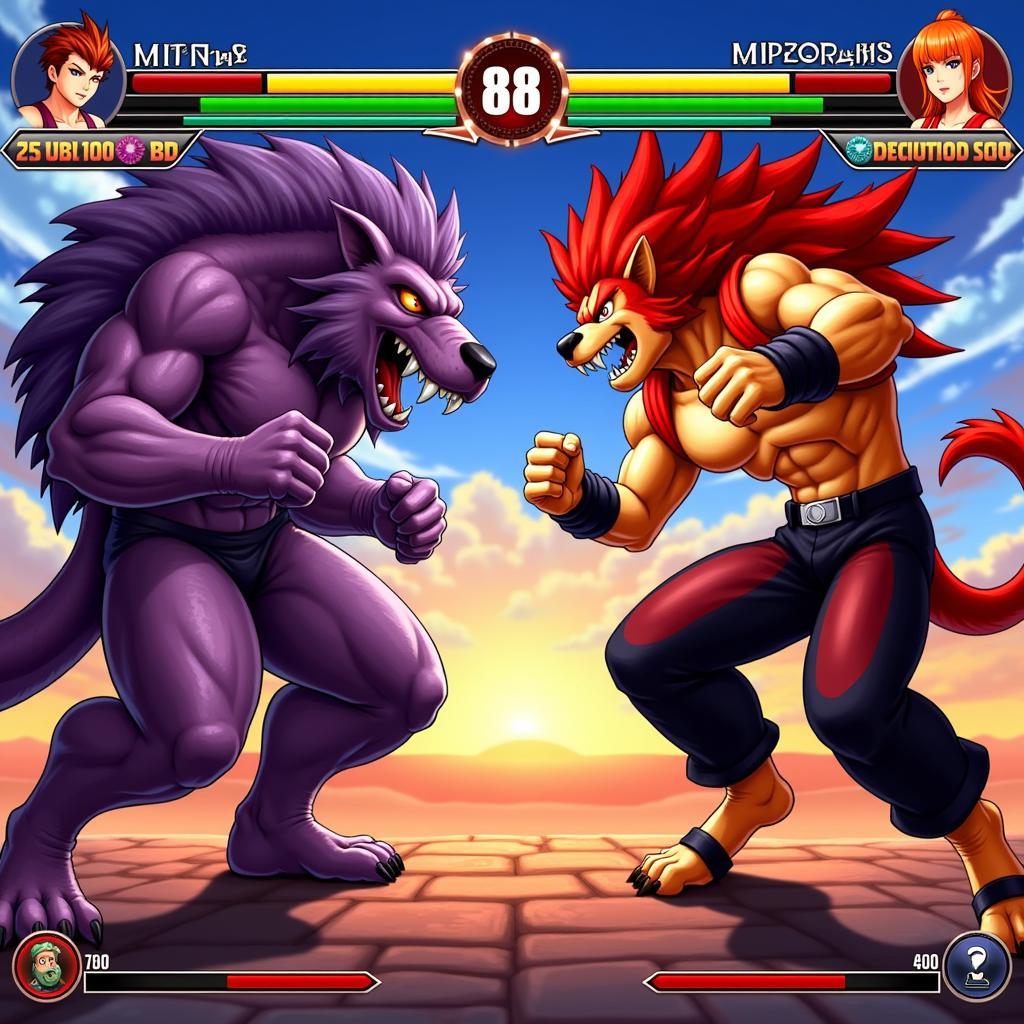 Bloody Roar 3 Gameplay Screenshot