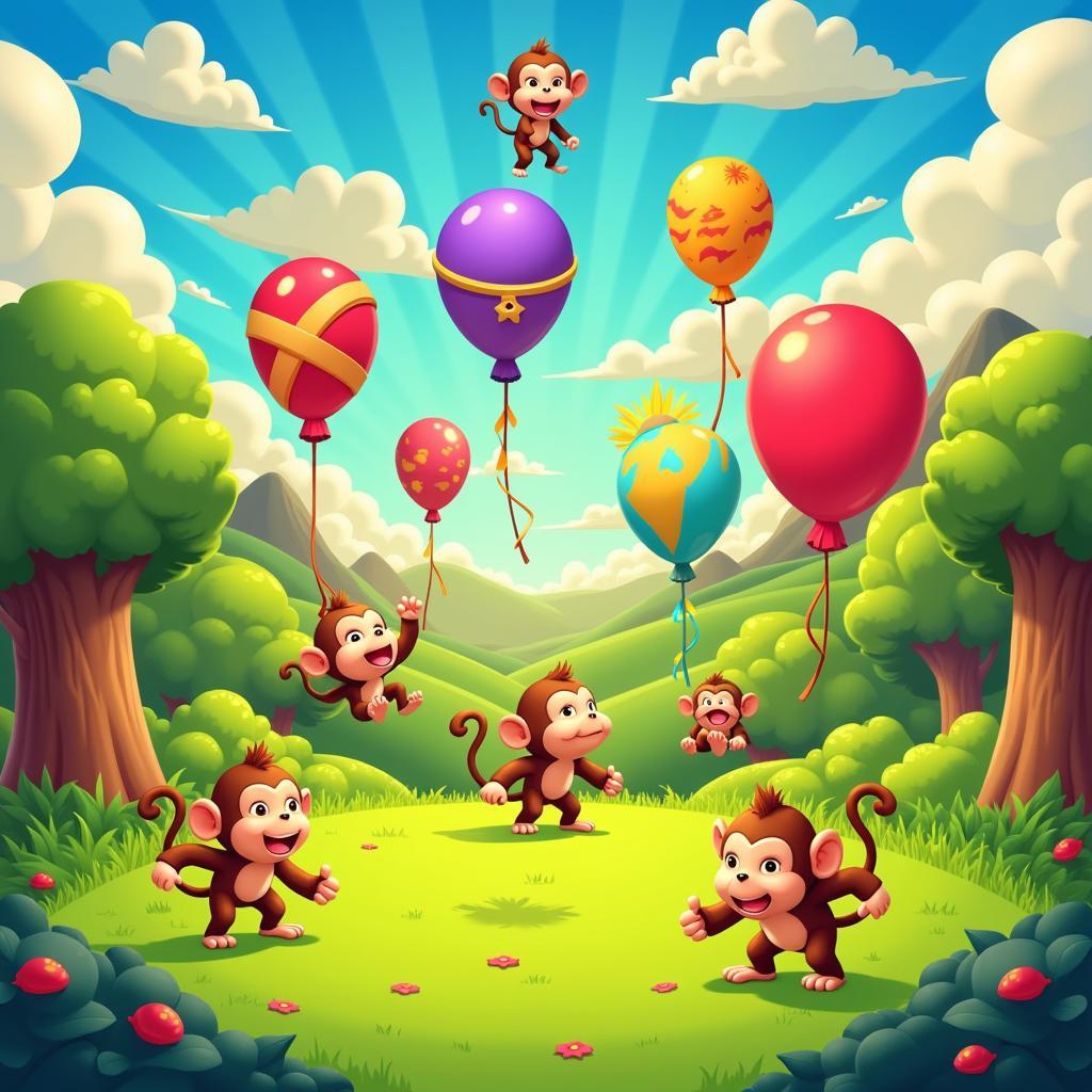 Bloons Monkey City Gameplay Screenshot