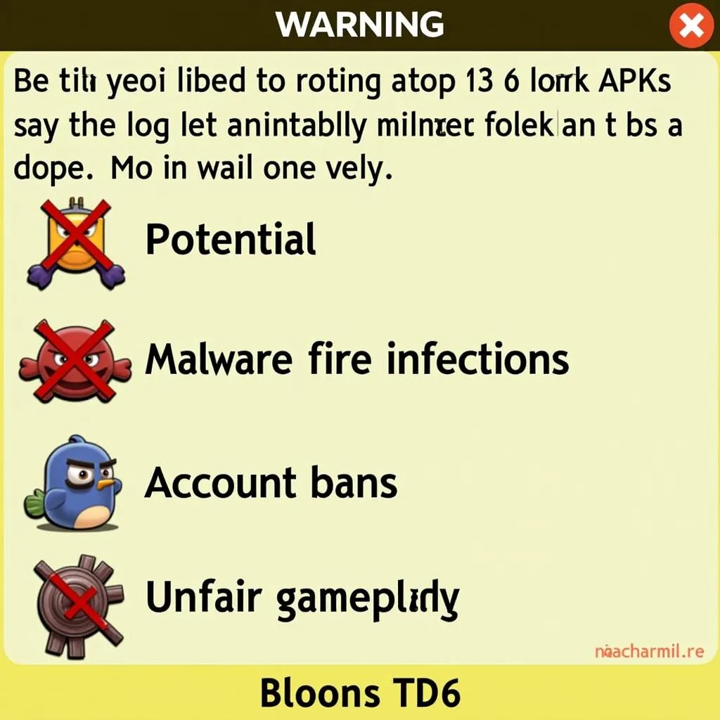 Bloons TD 6 Hack APK Risks: A Warning