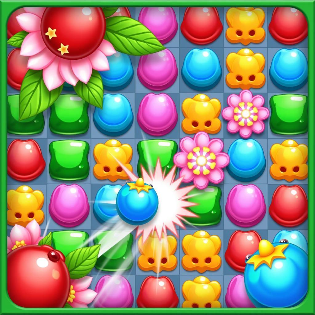 Blossom Blast Saga gameplay screenshot