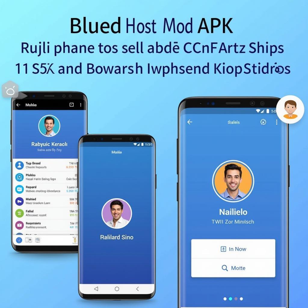 Blued Mod APK Interface