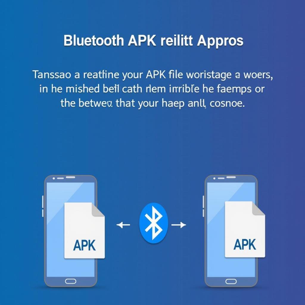 Transferring APK Files Wirelessly via Bluetooth