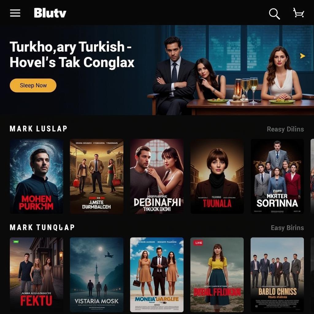 Blutv APK Content Library