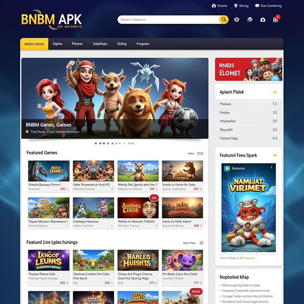 BNBM APK Homepage