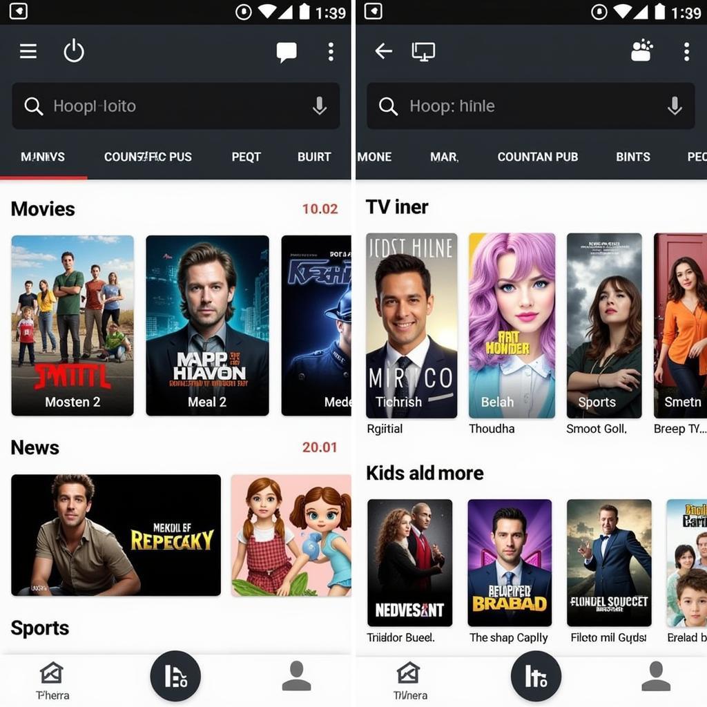 Boba TV Mod APK Content Categories