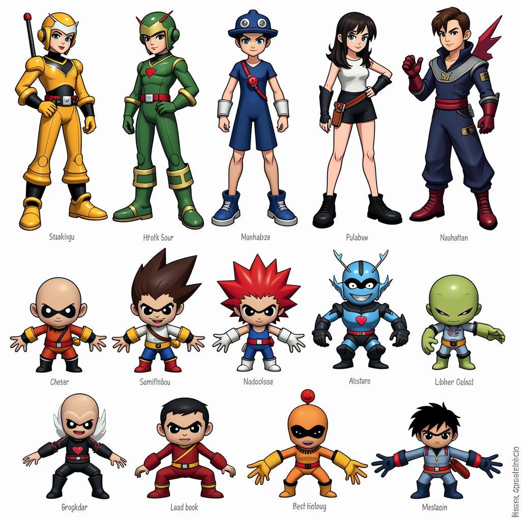 BoBoiBoy Galactic Heroes Character Roster