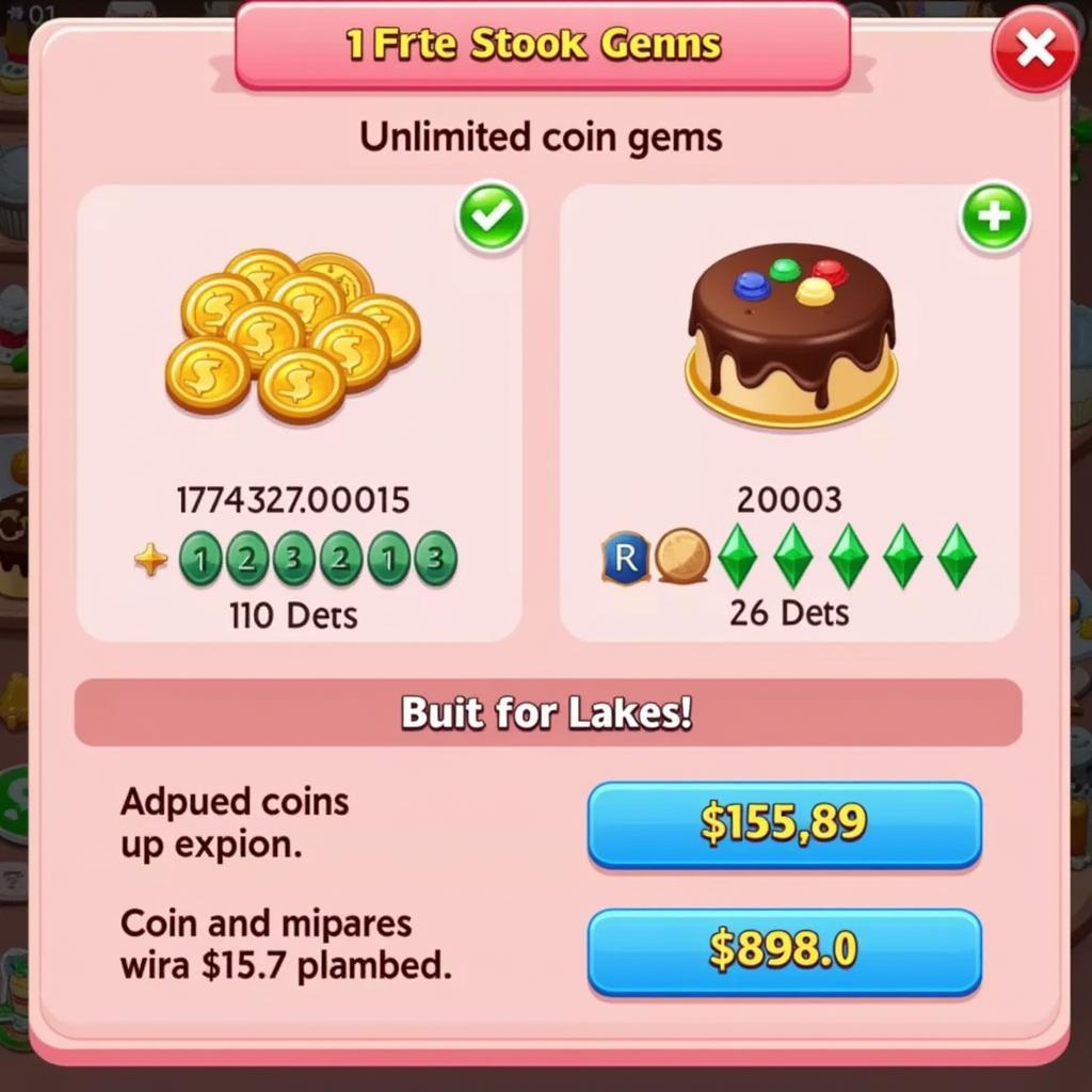 Bonbon Cakery Mod Apk Unlimited Coins and Gems