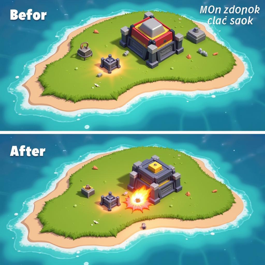 Boom Beach Defensive Structures Upgrade