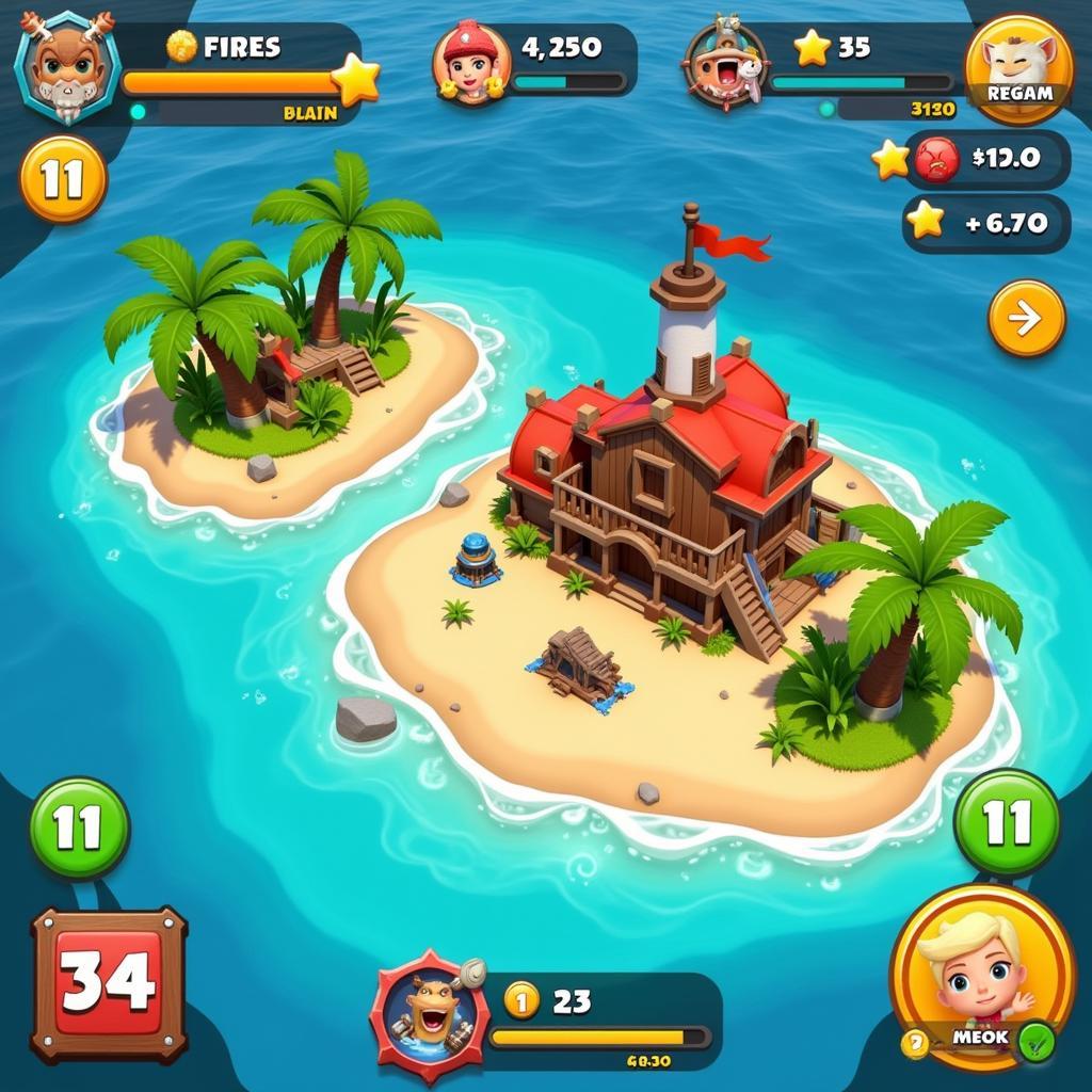 Boom Beach Gameplay Screenshot