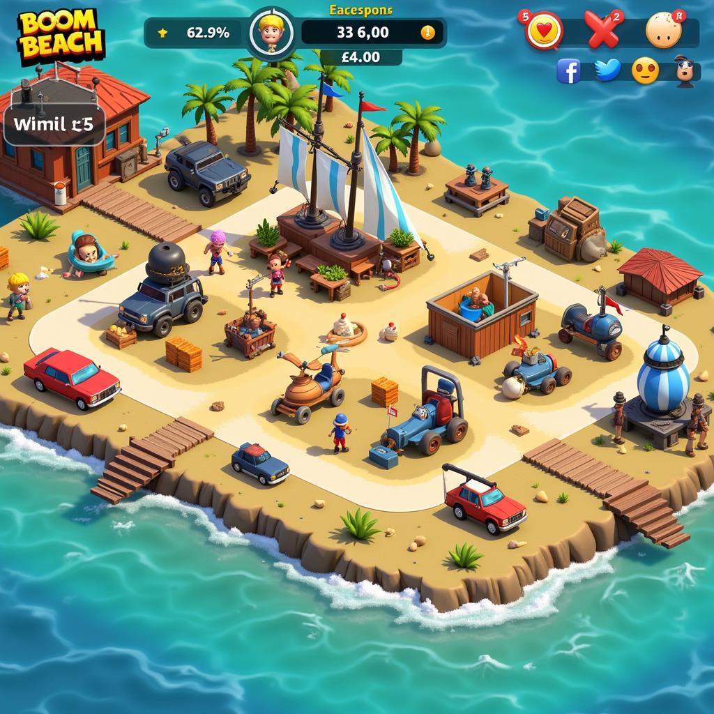 Boom Beach Gameplay