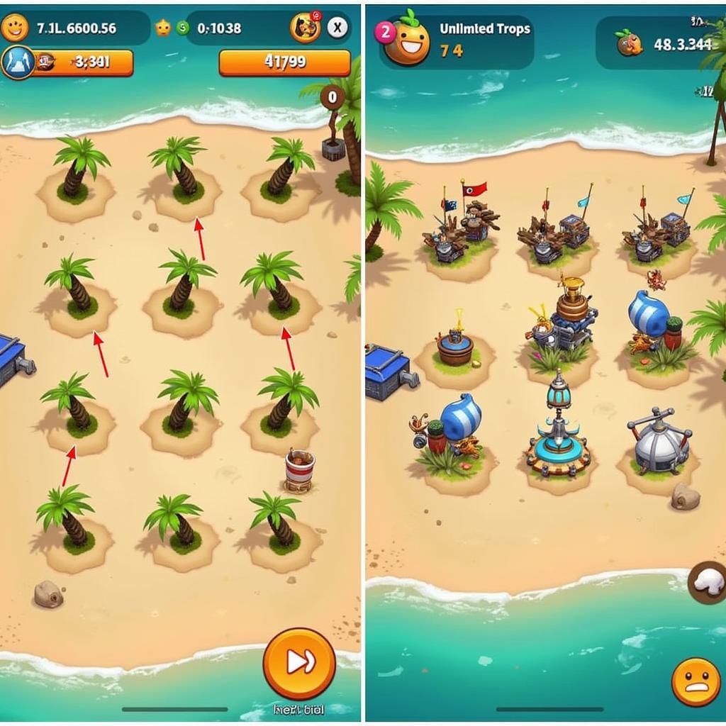 Boom Beach Mod Apk Gameplay Screenshot