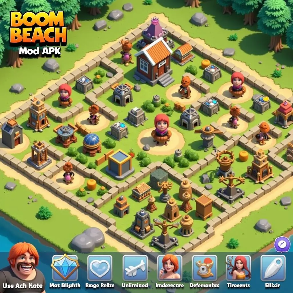 Boom Beach Mod APK with Unlimited Resources and Gems