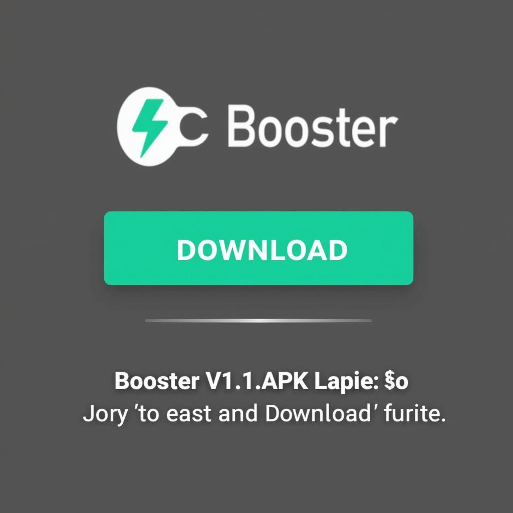 Booster V1.1.APK Download Button