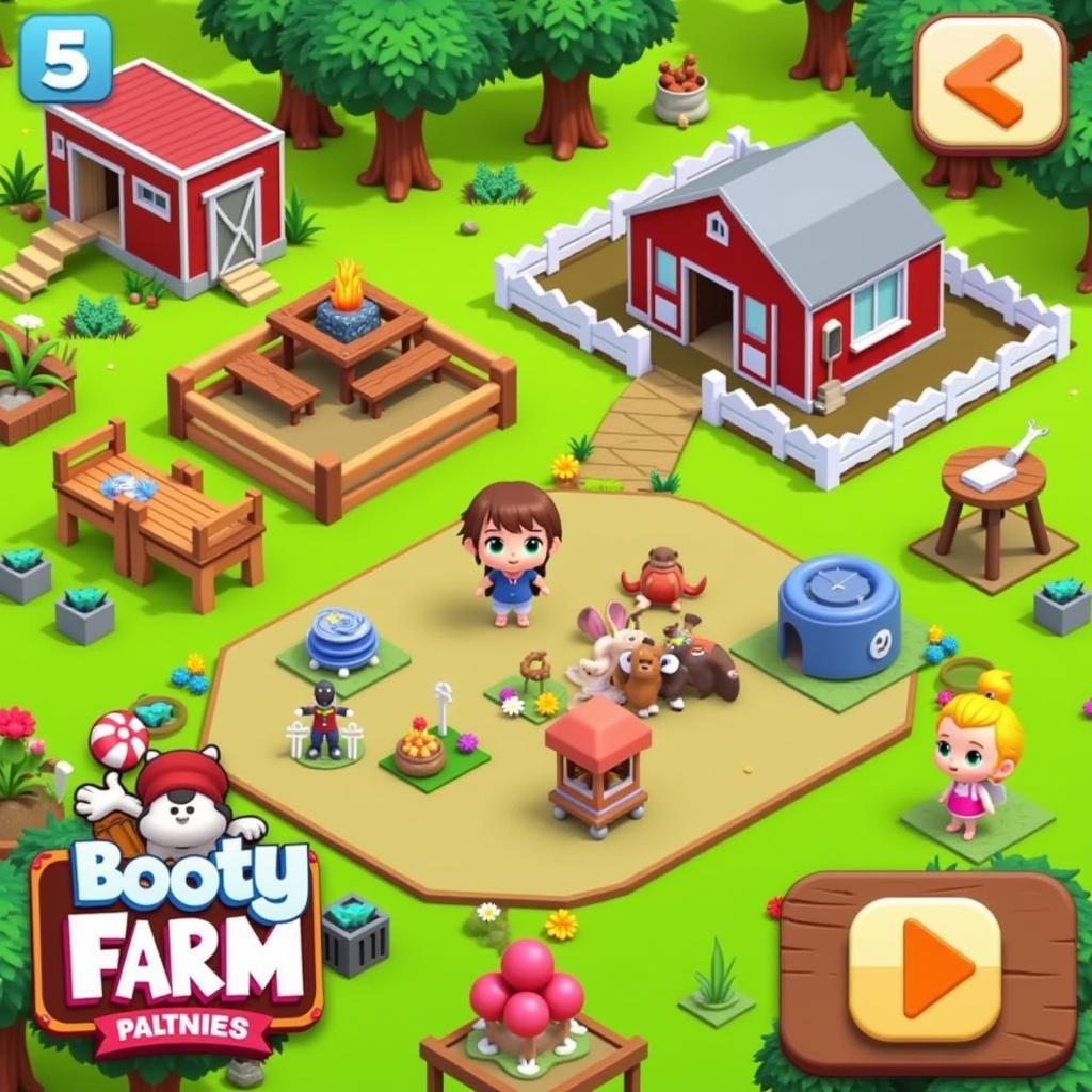 Booty Farm Mod APK Gameplay Screenshot