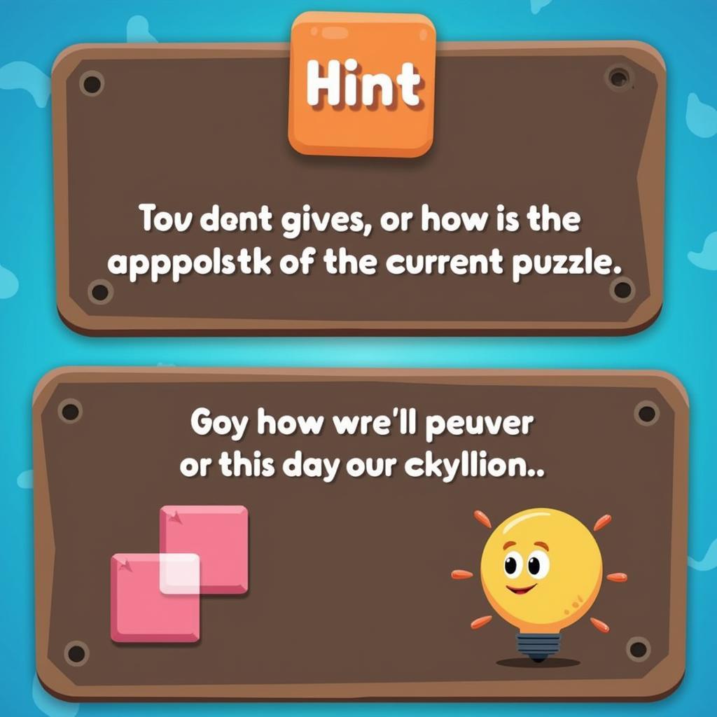 Brain It On APK Hint System Example